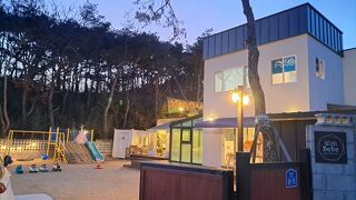 キョンジュ ウィズベベ トクチェ キッズ プールヴィラ