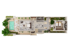 コンラッド モルディブ ランガリ アイランド 写真