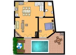 Sokaki Villas, rustic ambience 写真