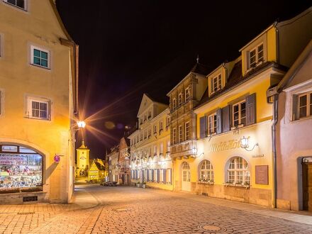 Historik Hotel Goldener Hirsch Rothenburg 写真