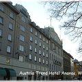 地下鉄駅真上、アナナス（5区）　Austria Trend Hotel Ananas
