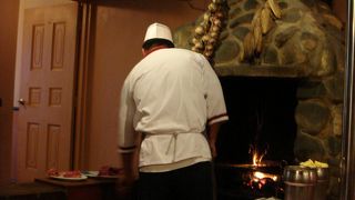 ボリューム満点！焼きたてステーキ☆