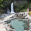 天城荘・大滝温泉　渓流＆大滝を間近に眺め！１０００円で老舗旅館の露天を楽しむ