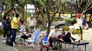 陽明山公園では台湾ならではの光景が繰り広げられている！