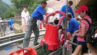 万里の長城のジェットコースター！？