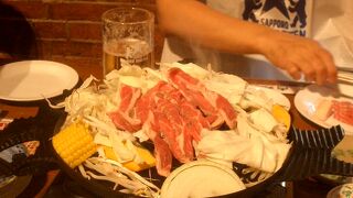 「サッポロビール園」に首をかしげる