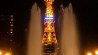 ライトアップが美しいテレビ塔