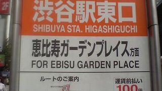 裏道を走るハチ公バス