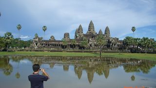 一生に一度は見ておくべきだね！アンコールワットはすごい！