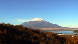 山中湖からの今日の富士山(207/11/18)