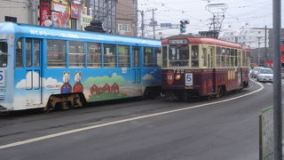 昔なつかしい　路面電車なら。。