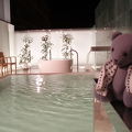 山村別館の露天風呂
