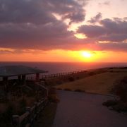 高茂岬 夕日がきれい