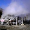 緑色の硫黄泉が最高です！
