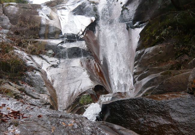 京都府南山城村にある「不動の滝」