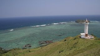 石垣島最北端の白い灯台