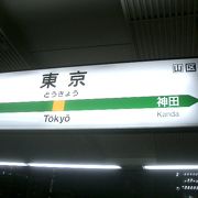 東京駅の次は神田です。