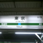 東京駅の次は有楽町です。