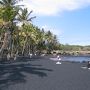 プナルウ黒砂海岸