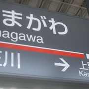 二子玉川駅のつぎは、上野毛です。