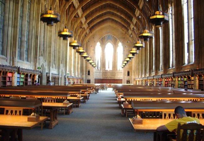 Suzzallo and Allen Libraries in University of Washington