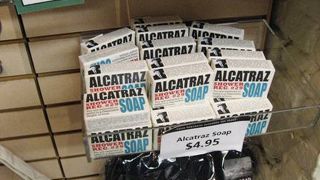 アルカトラズ島の、おみやげ屋さん