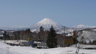 中山峠は「羊蹄山」と「あげいも」が名物