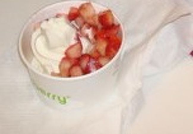 韓国街発！フローズンヨーグルト