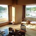 むさし：白良浜が目の前、温泉旅館＋シーリゾート両立できます。