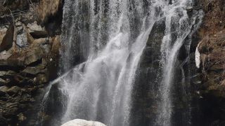 札幌市内にある日本の滝百選 『アシリベツの滝』