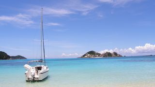 絵葉書のようなビーチ