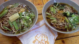 信濃大町駅の駅蕎麦
