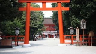 ○ 京都世界遺産めぐり?　「賀茂御祖神社（下鴨神社）」