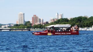 お手軽な市内観光（ダックツアー）