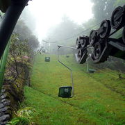剣山観光登山リフトはシングルリフト