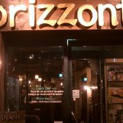 Orizzonteはピザよりお肉がおいしい