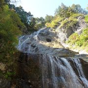 白山スーパー林道にある日本の滝百選 『姥ヶ滝』