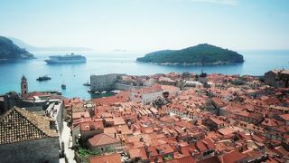 ドブロブニーク　城壁からの景色は絶景