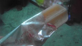 歴史あるアイスキャンディー売っています