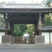 泉涌寺（せんにゅうじ）は静かなお寺