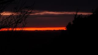 夕暮れの 『恋人岬』