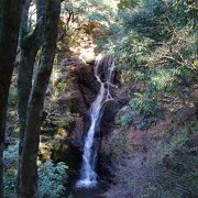 旧天城街道から見えます 『二階滝（にかいだる）』