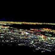 摩耶山掬星台（きくせいだい）　神戸・大阪・和歌山の夜景が一望