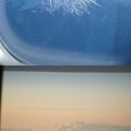 ★飛行機から『富士山』を見るには？？★ＡＮＡ羽田<=>福岡・北九州便の場合★（2009年1月）