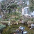 庭園のある純和風温泉宿。静かに時間を過ごせます。（長生館）