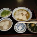 ずんだ餅とくるみ餅、納豆おろし