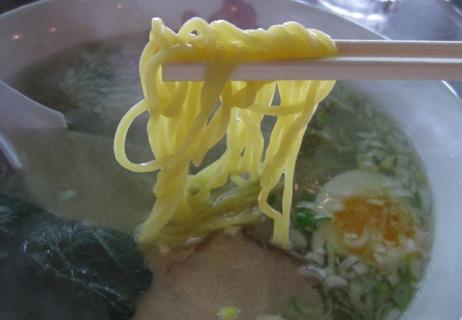 美味しい塩ラーメンのお店。