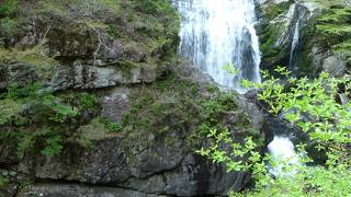 みたらい渓谷の二つの滝（奈良県天川村）