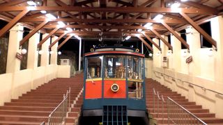 六甲ケーブルに乗って夜景を楽しむ