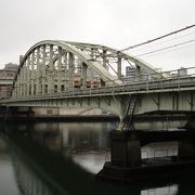 鉄橋を真近に見られる隅田川右岸、隅田川テラス散策の巻